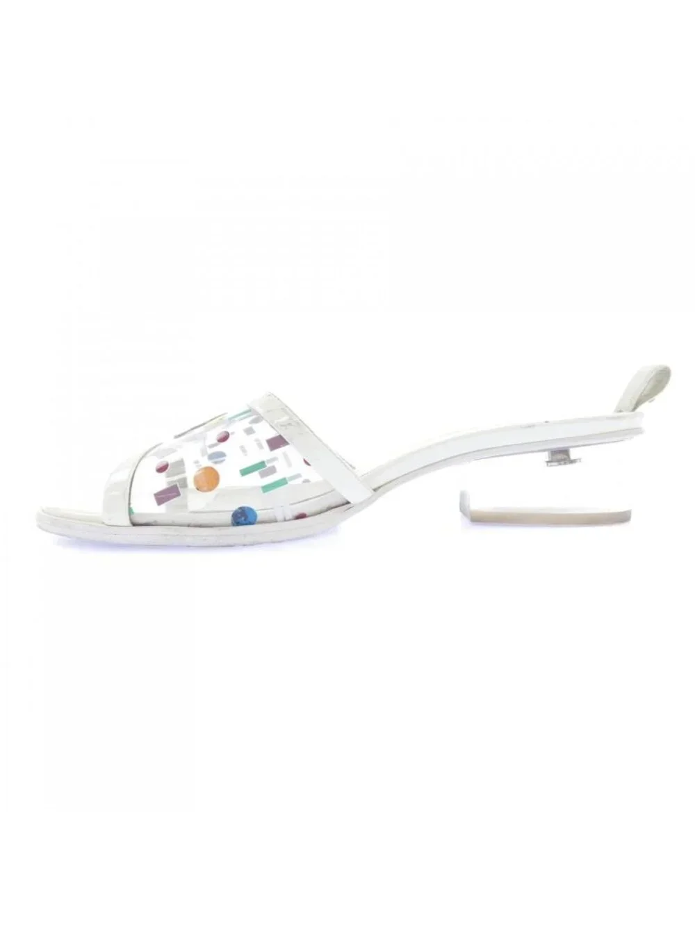 Chanel Sandals White